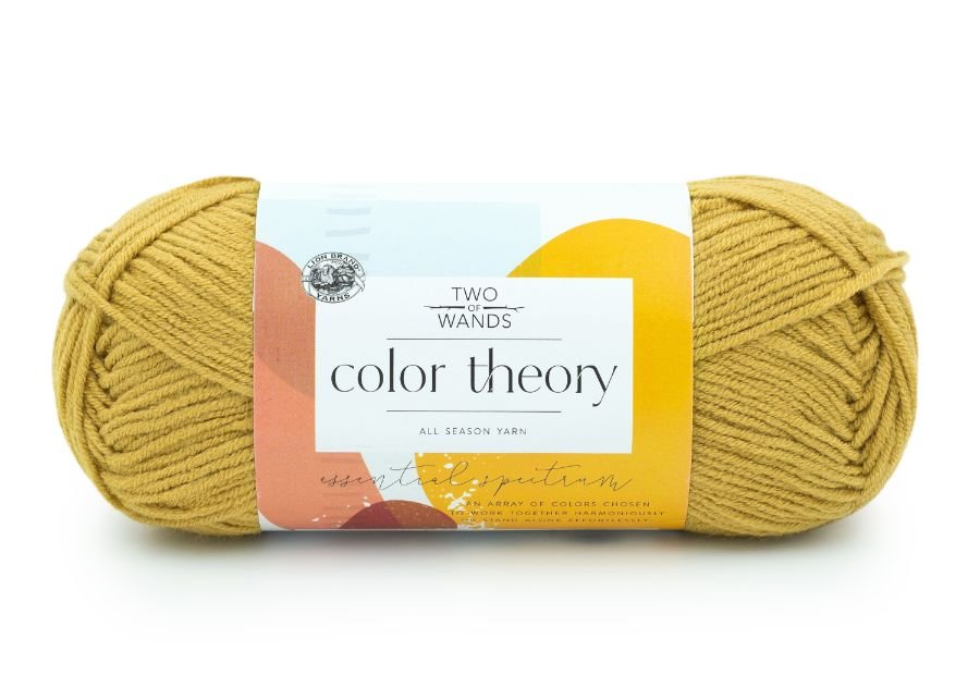 Geometry Wrap FREE Crochet Pattern in Color Theory Yarn — Two of Wands